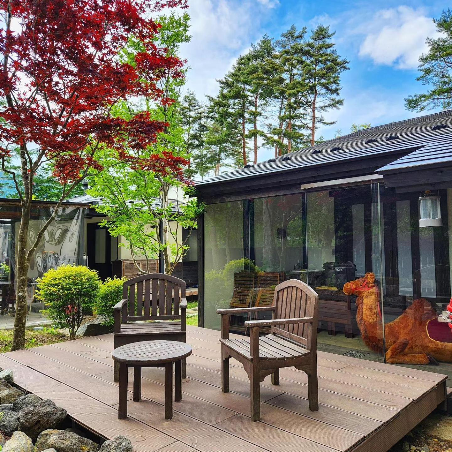Glamping Villa Hanz Kawaguchiko Fujikawaguchiko Εξωτερικό φωτογραφία